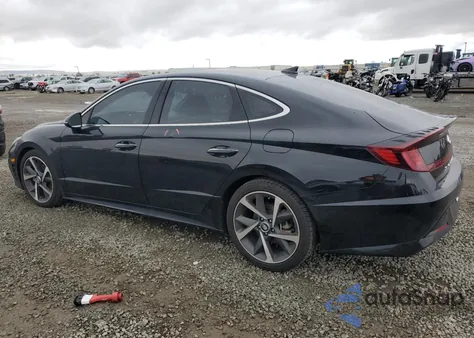 2022 Hyundai Sonata Sel Plus z USA, uszkodzony, nr VIN KMHL44J29NA209579